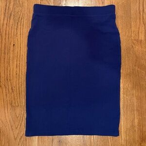 Forever 21 Blue Knit Skirt
